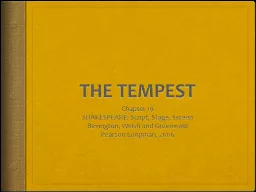 THE TEMPEST