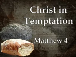 Christ in Temptation
