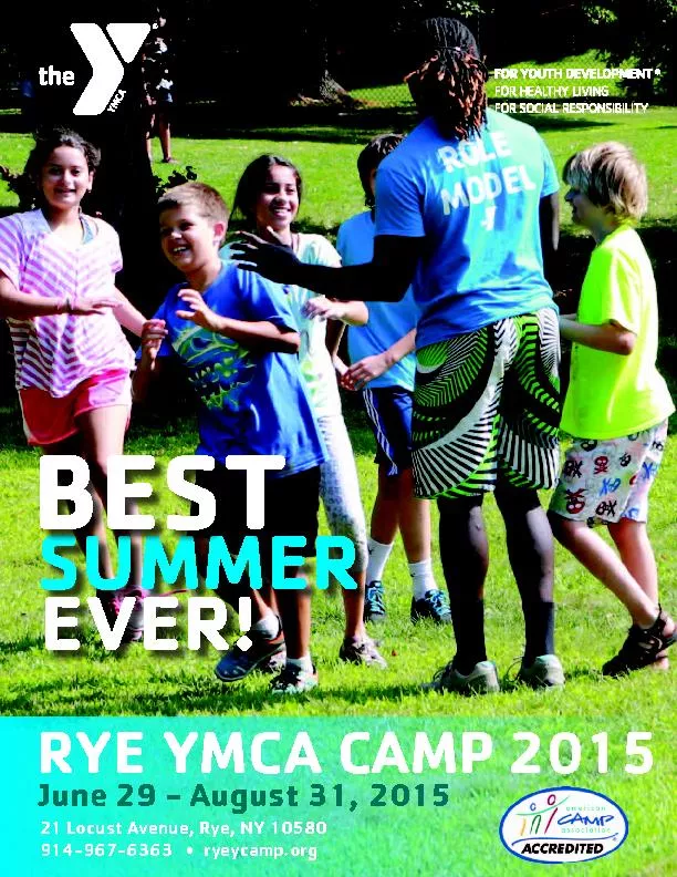 RYE YMCA CAMP 2015