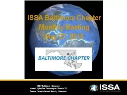 ISSA Baltimore Chapter