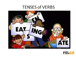 TENSES of VERBS