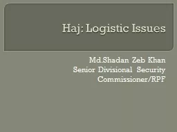 Haj : Logistic