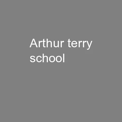 Arthur terry school