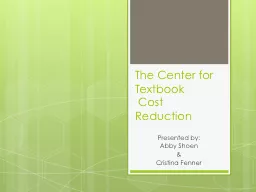 The Center for Textbook