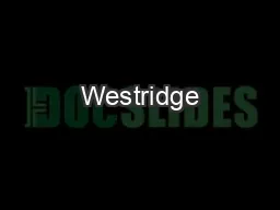Westridge