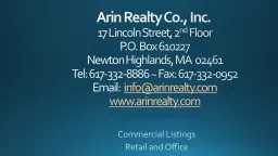 Arin Realty Co., Inc.