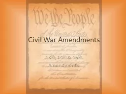 Civil War Amendments