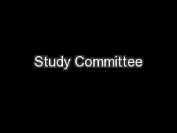 Study Committee