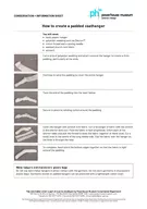 CONSERVATION INFORMATION SHEET How to create a padded coathanger You will need hardplastic