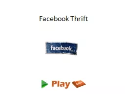 Facebook Thrift