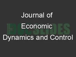 Journal of Economic Dynamics and Control