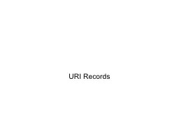 URI Records