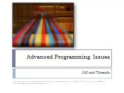 Advanced Programming Issues