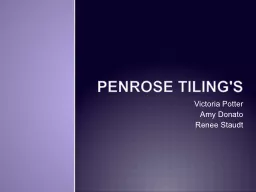 Penrose Tiling's