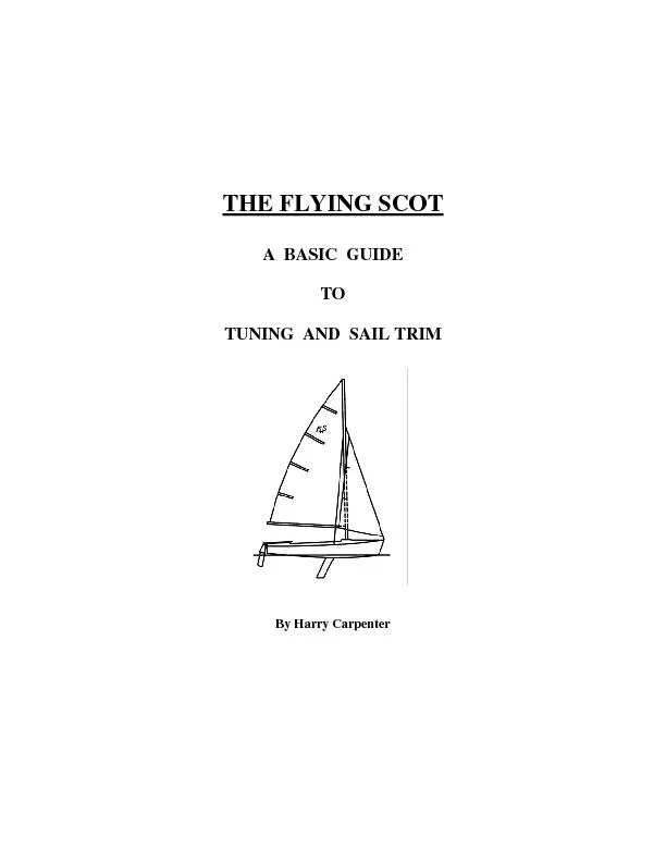 Tuning the Flying Scot Rig
