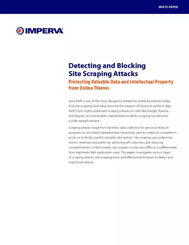 Detecting and Blocking