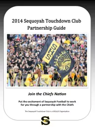 2014 Sequoyah Touchdown Club