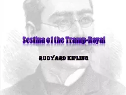 Sestina of the Tramp-Royal