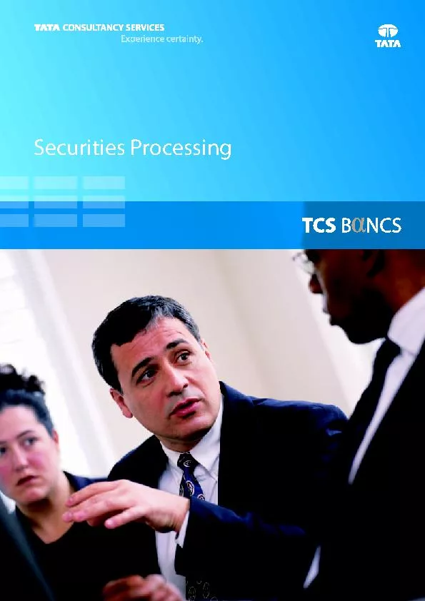 Securities Processing