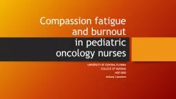 Compassion fatigue
