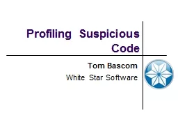 Profiling Suspicious Code