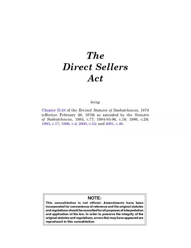 1c. D-28DIRECT SELLERS