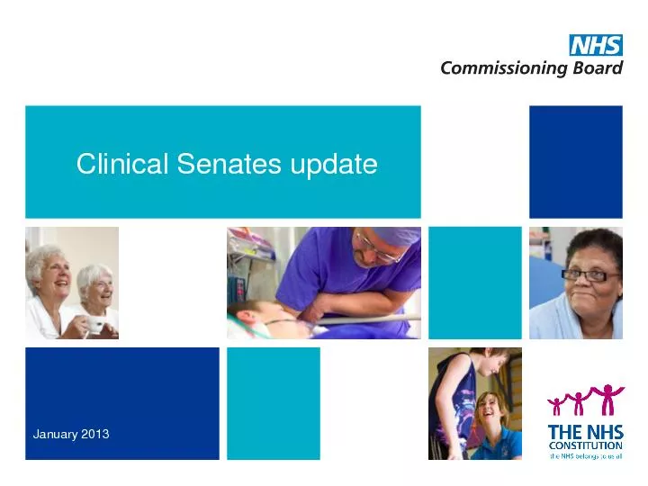 Clinical Senates update
