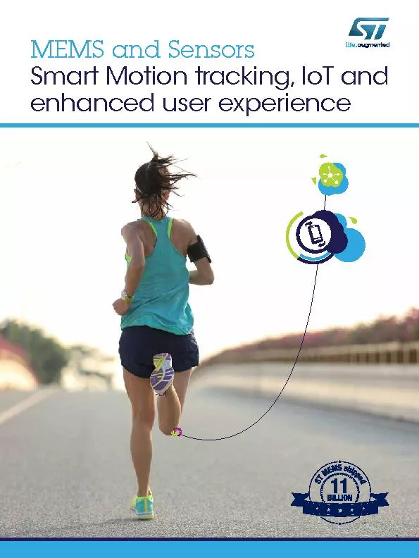 Smart Motion tracking, IoT andenhanced user experience