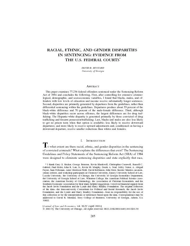 JournalofLawandEconomics,vol.XLIV(April2001)]2001byTheUniversityofChic