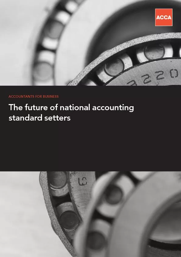 The future of national accounting