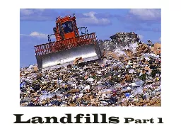 Landfills