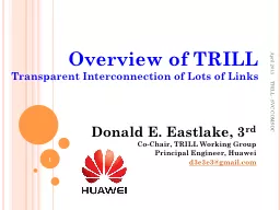 Overview of TRILL