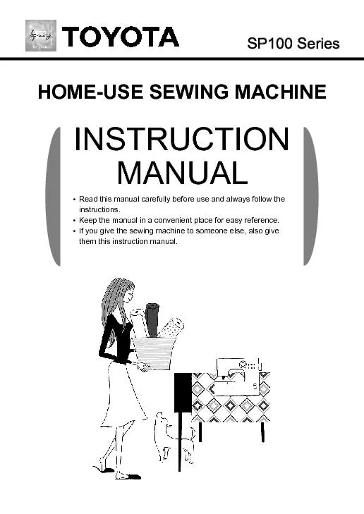 SP100 SeriesRead this manual carefully before use and always follow th