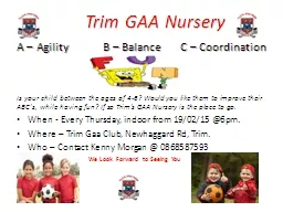 Trim GAA Nursery