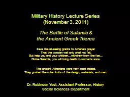 The Battle of Salamis &