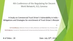 A Study on Commercial Truck
