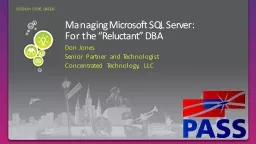 Managing Microsoft SQL Server: