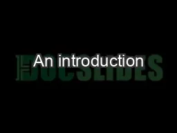 An introduction