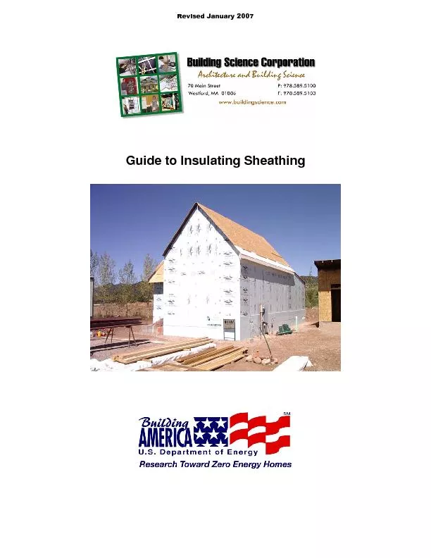 Guide to Insulating Sheathing