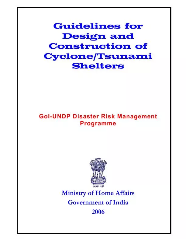 GoI-UNDP Disaster Risk Management
