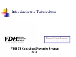 Introduction to Tuberculosis
