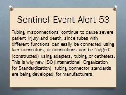 Sentinel Event Alert 53
