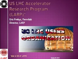 US LHC Accelerator Research Program (LARP