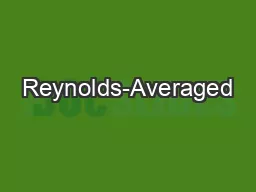 Reynolds-Averaged
