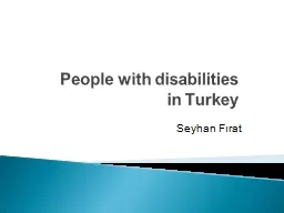 People with disabilities in Turkey