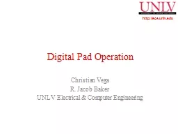 Digital Pad Operation