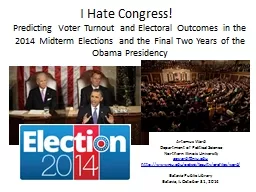 I Hate Congress! 