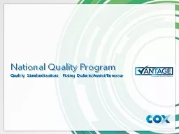 National Quality Program