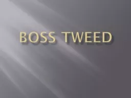 Boss tweed