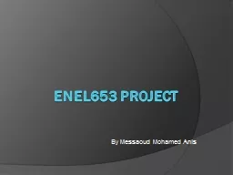 ENEL653 Project